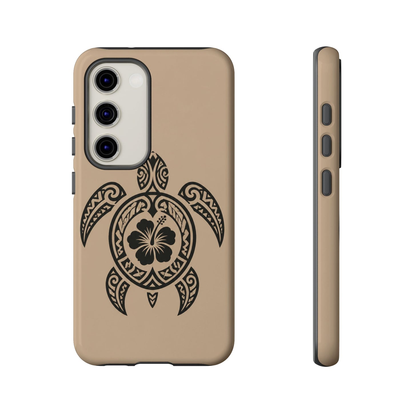 Polynesian Turtle Phone Case | Hawaiian Beach Tough Cover