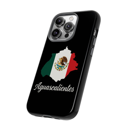 Aguascalientes Mexico Flag Map Phone Case | Mexican American Pride Tough Case for iPhone & Samsung