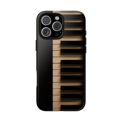 Piano Phone Case – Piano Keyboard Tough Case for Musicians (iPhone, Samsung, Pixel)