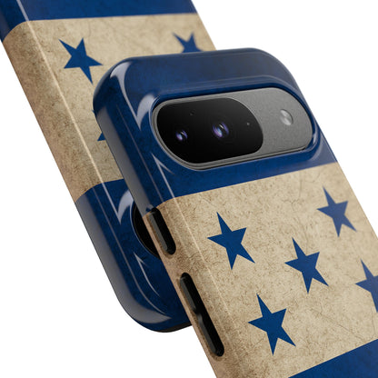 Honduras Flag Phone Case | Vintage Honduran Flag iPhone & Samsung Tough Protective Case