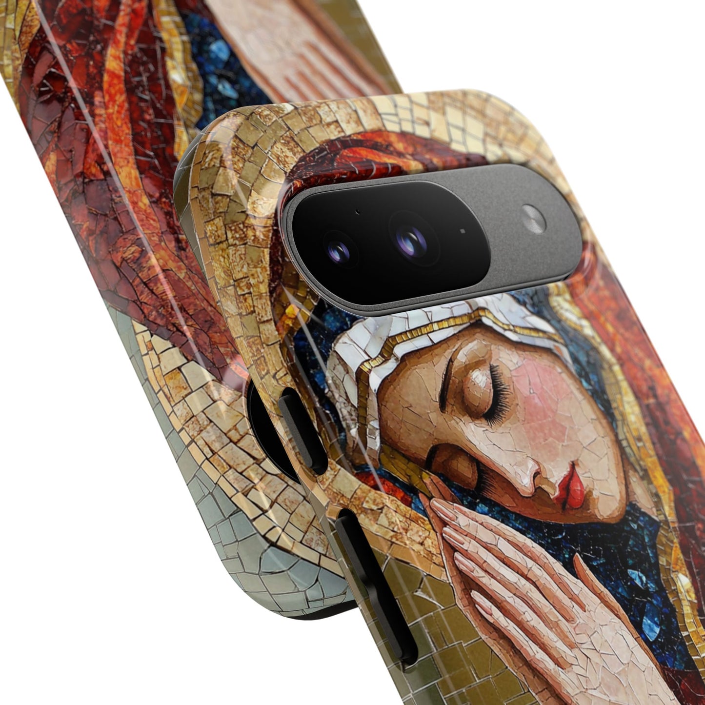 Virgin Mary Phone Case, Catholic Phone Case, Christian Aesthetic Case, Religious iPhone Case, Saint Art Case, Faith Gift