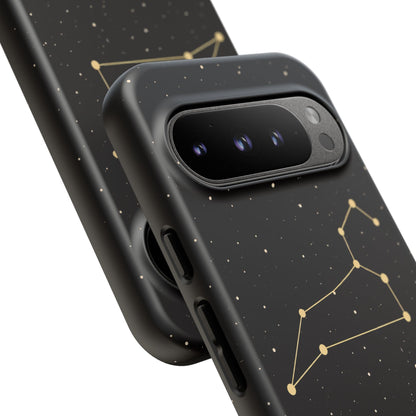 Leo Zodiac Constellation Phone Case – Luxe Gold Celestial Cover