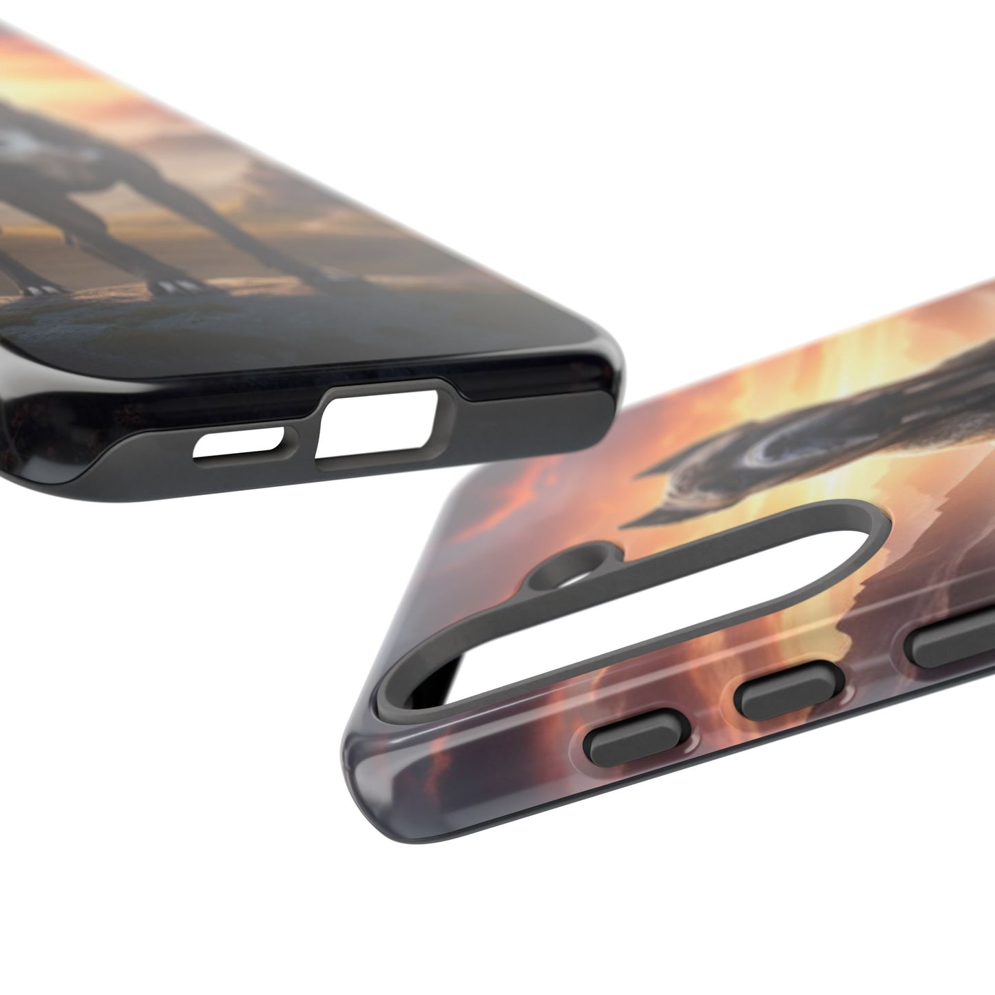 Cane Corso Phone Case – Guard Dog Sunset Tough Case (iPhone, Samsung, Pixel) | Dog Lover Gift