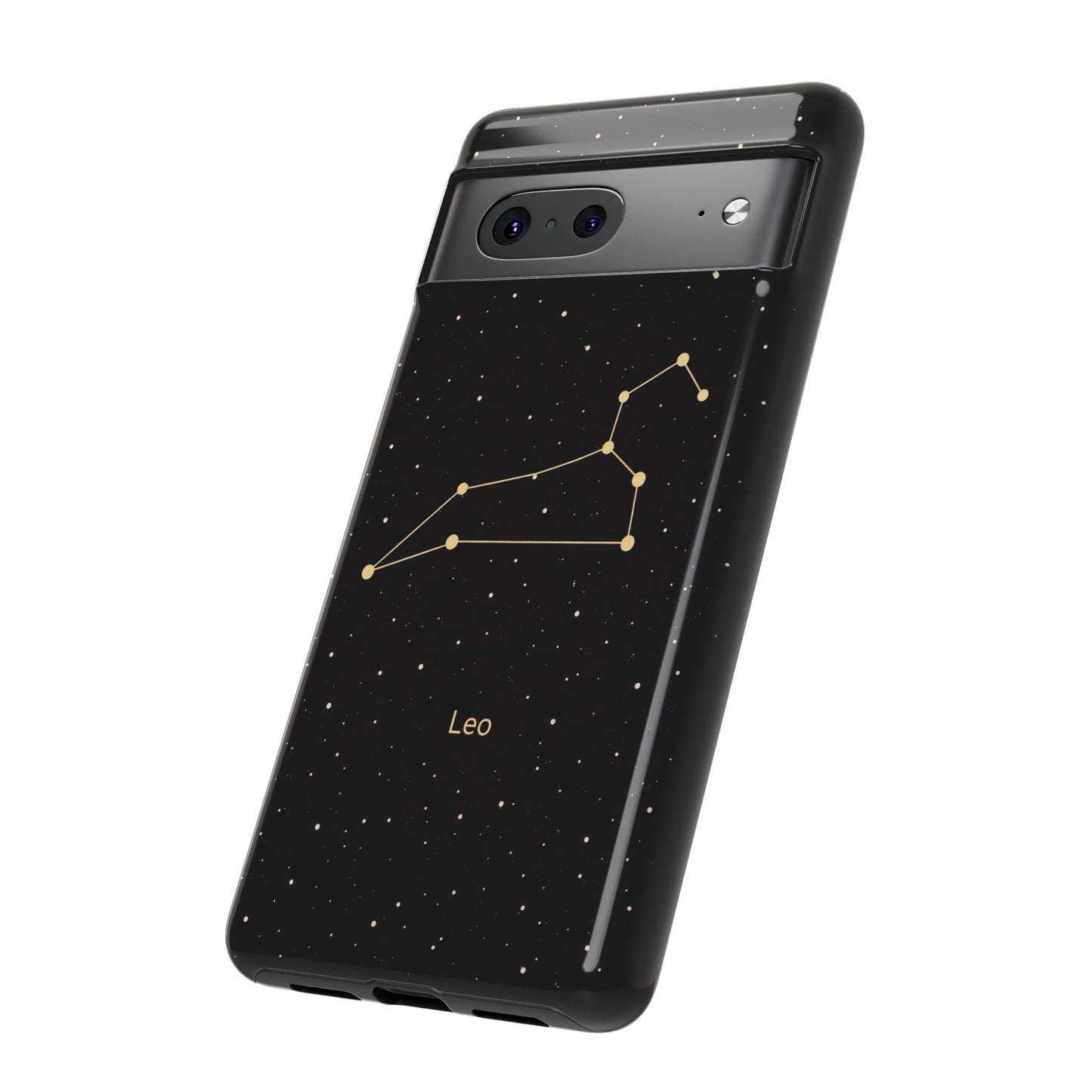 Leo Zodiac Constellation Phone Case – Luxe Gold Celestial Cover