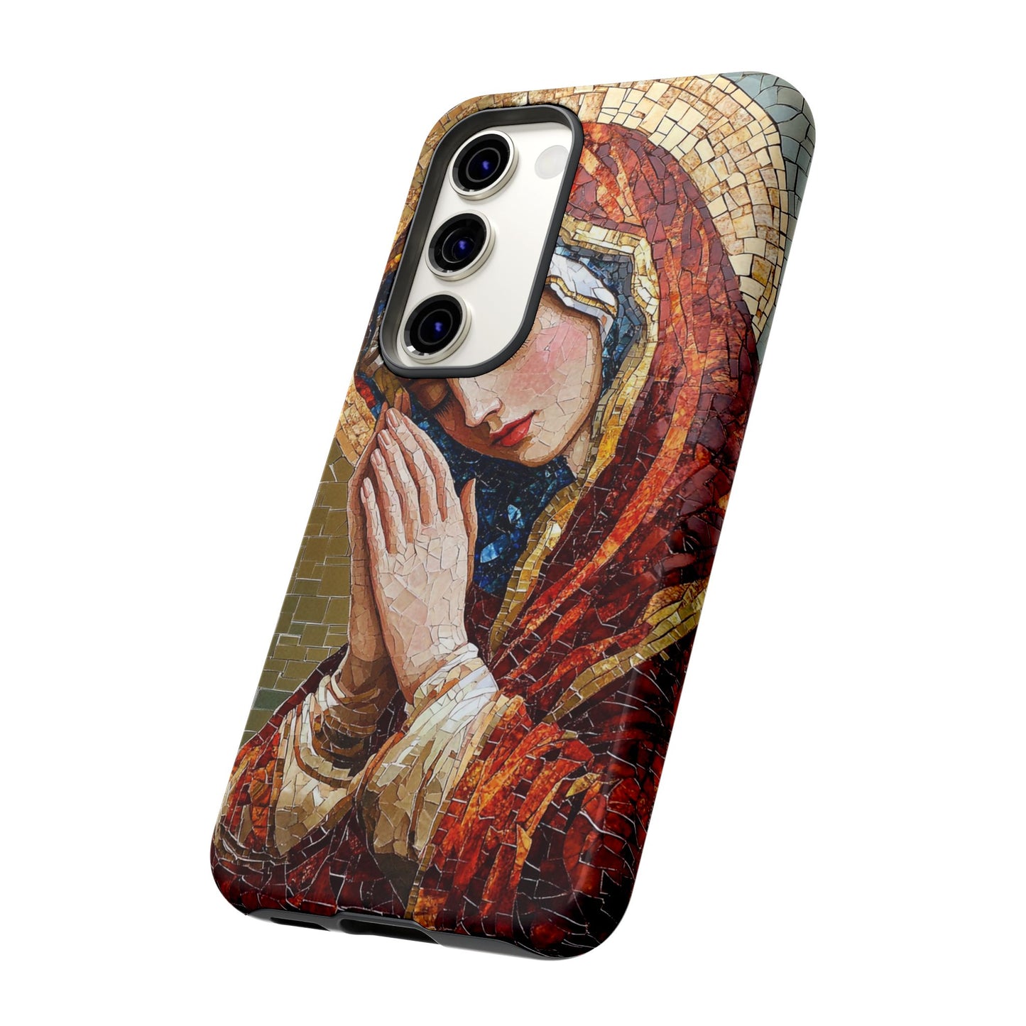 Virgin Mary Phone Case, Catholic Phone Case, Christian Aesthetic Case, Religious iPhone Case, Saint Art Case, Faith Gift
