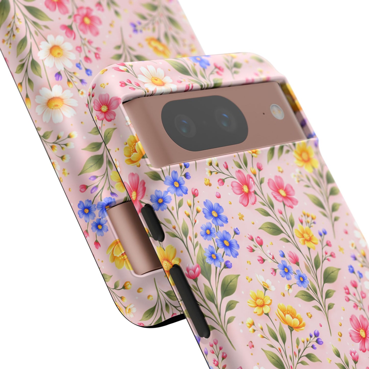 Wildflower Floral Phone Case Vintage Spring Meadow Tough Cover