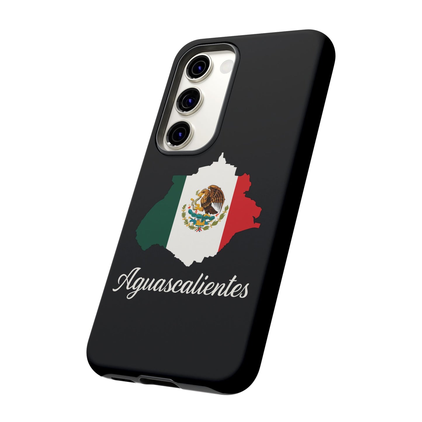Aguascalientes Mexico Flag Map Phone Case | Mexican American Pride Tough Case for iPhone & Samsung