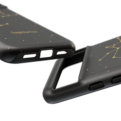 Sagittarius Zodiac Constellation Phone Case – Luxe Gold Celestial Cover