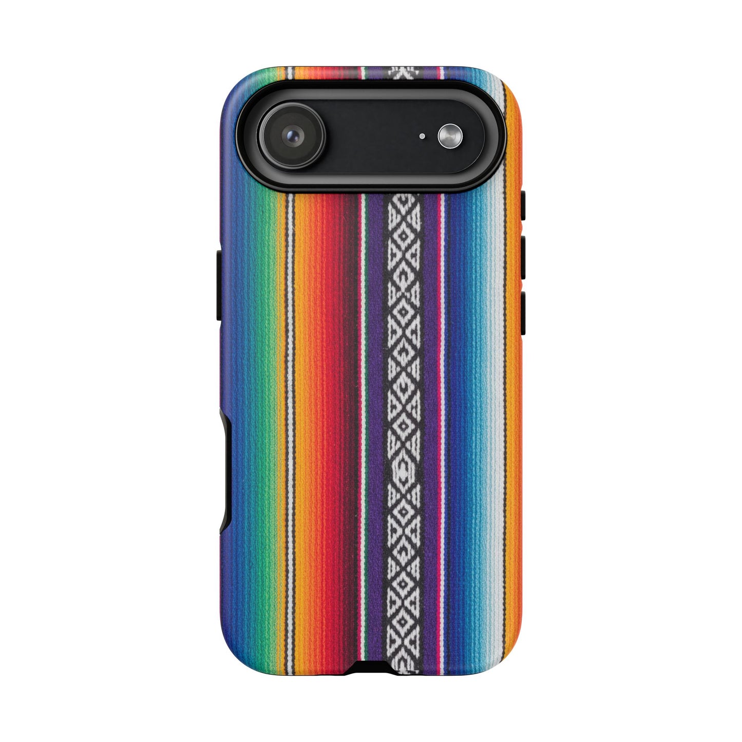 Serape Stripe Phone Case – Colorful Mexican Blanket Pattern Tough Case