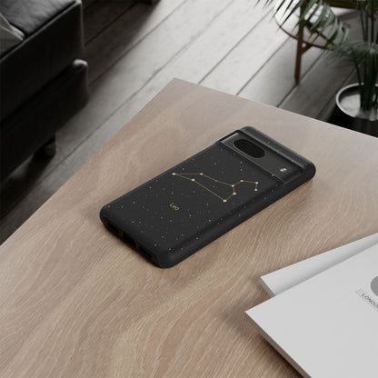 Leo Zodiac Constellation Phone Case – Luxe Gold Celestial Cover