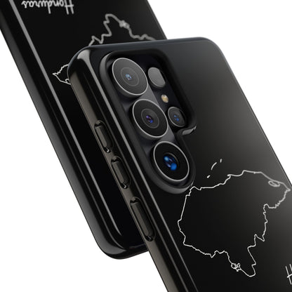 Honduras Outline Phone Case – Minimal Country Map Tough Case (iPhone, Samsung, Pixel)