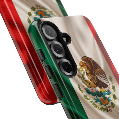 Mexico Flag Phone Case | Mexican Pride iPhone & Samsung Case | Tricolor Aesthetic Tough Protective Cover
