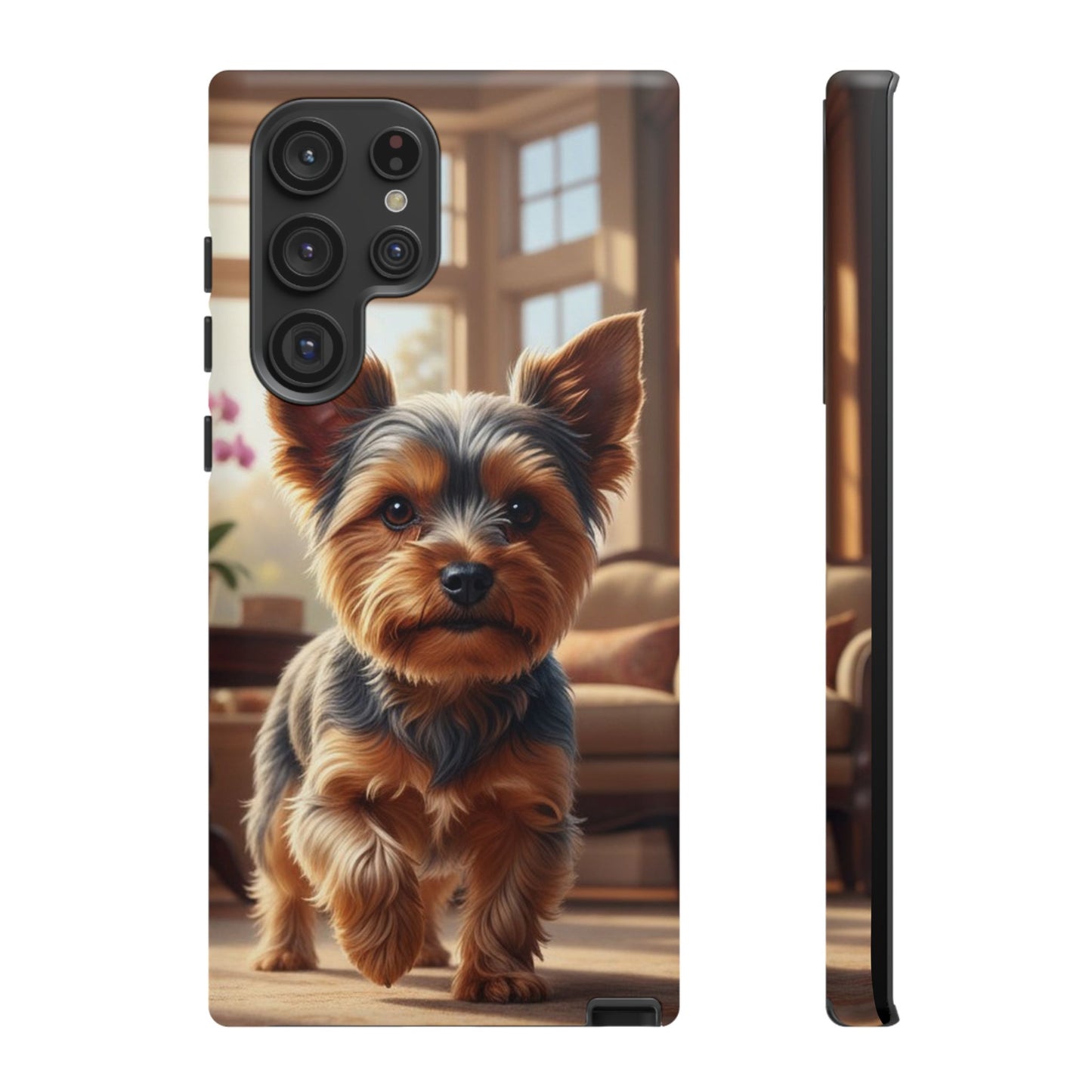Yorkshire Terrier Phone Case – Cute Yorkie Puppy Tough Case (iPhone, Samsung, Pixel)