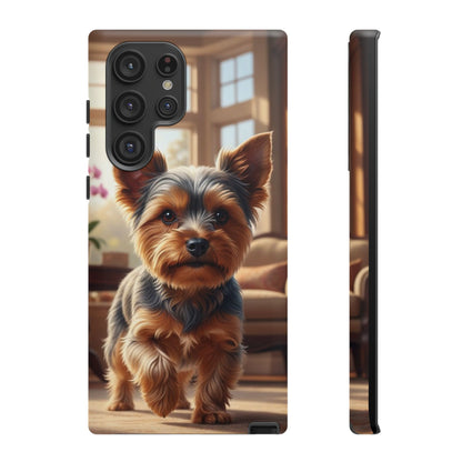 Yorkshire Terrier Phone Case – Cute Yorkie Puppy Tough Case (iPhone, Samsung, Pixel)