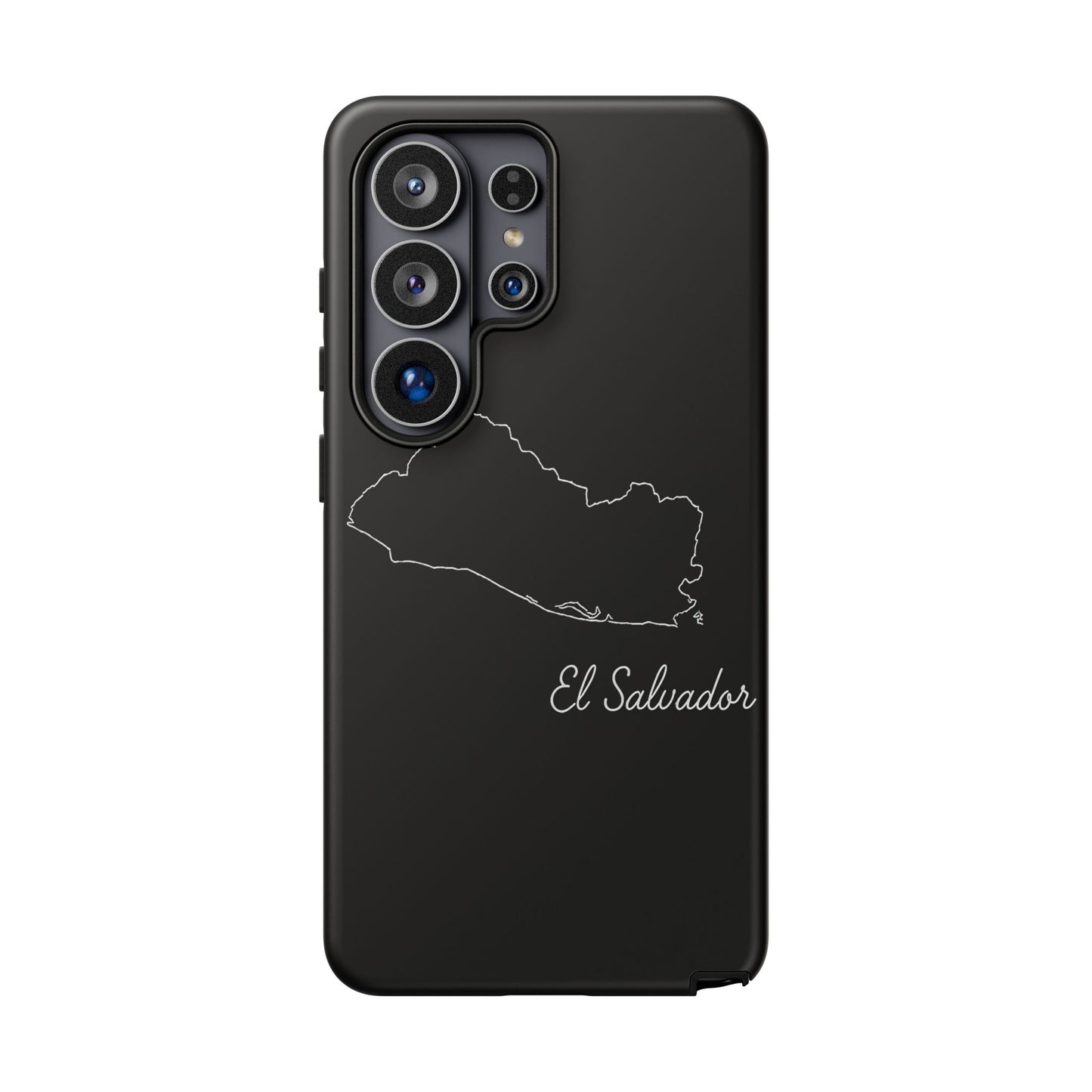 El Salvador Outline Phone Case – Minimal Country Map Tough Case (iPhone, Samsung, Pixel)
