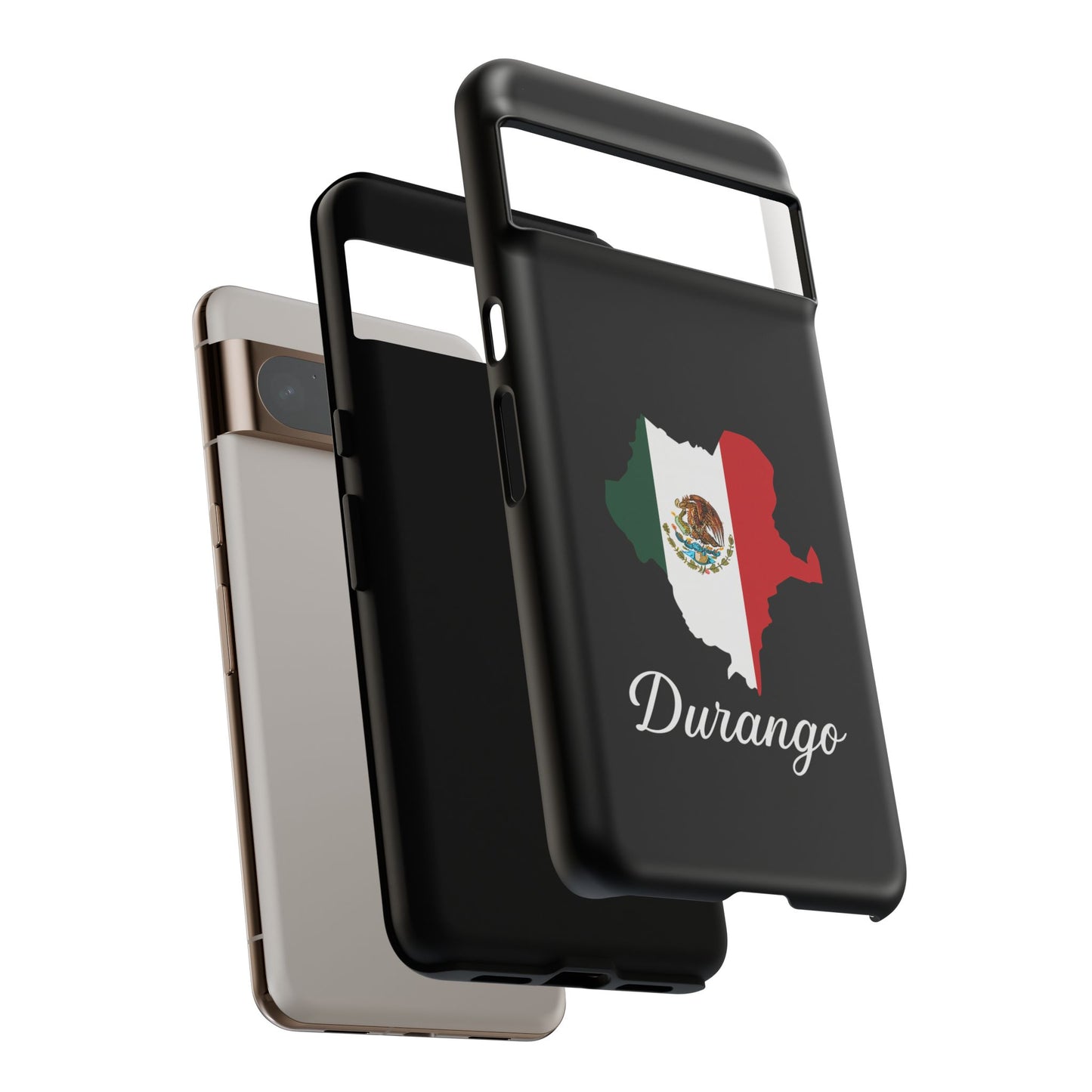 Durango Mexico Flag Map Phone Case | Mexican American Pride Tough Case for iPhone & Samsung