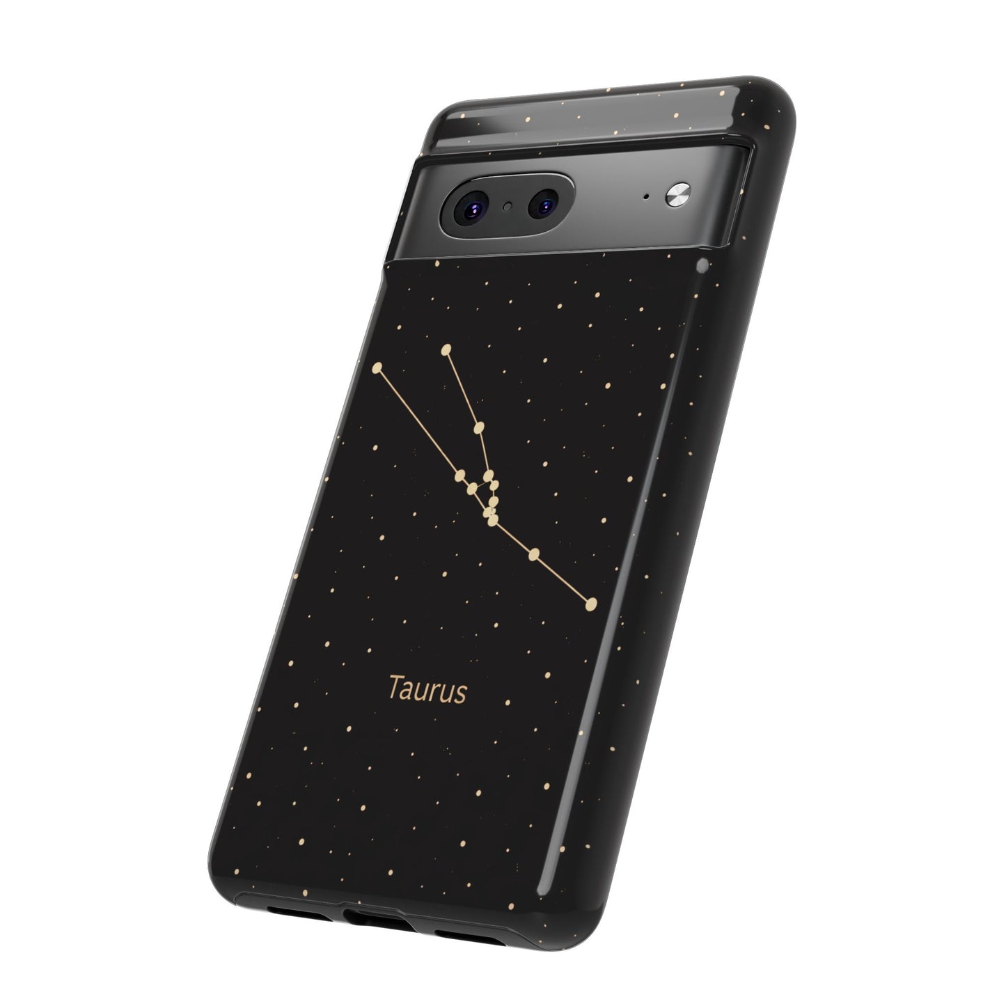 Taurus Zodiac Constellation Phone Case – Luxe Gold Celestial Cover