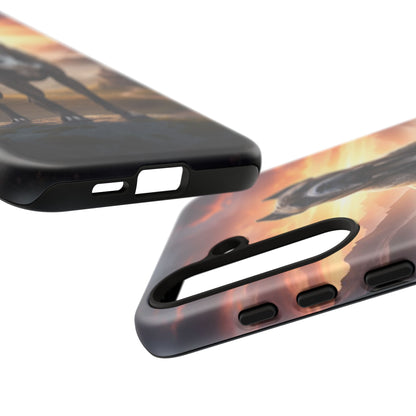 Cane Corso Phone Case – Guard Dog Sunset Tough Case (iPhone, Samsung, Pixel) | Dog Lover Gift