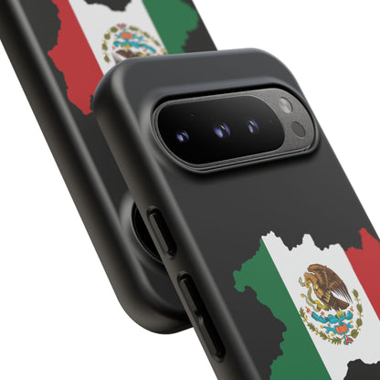 Michoacán Mexico Flag Map Phone Case | Mexican American Pride Tough Case for iPhone & Samsung