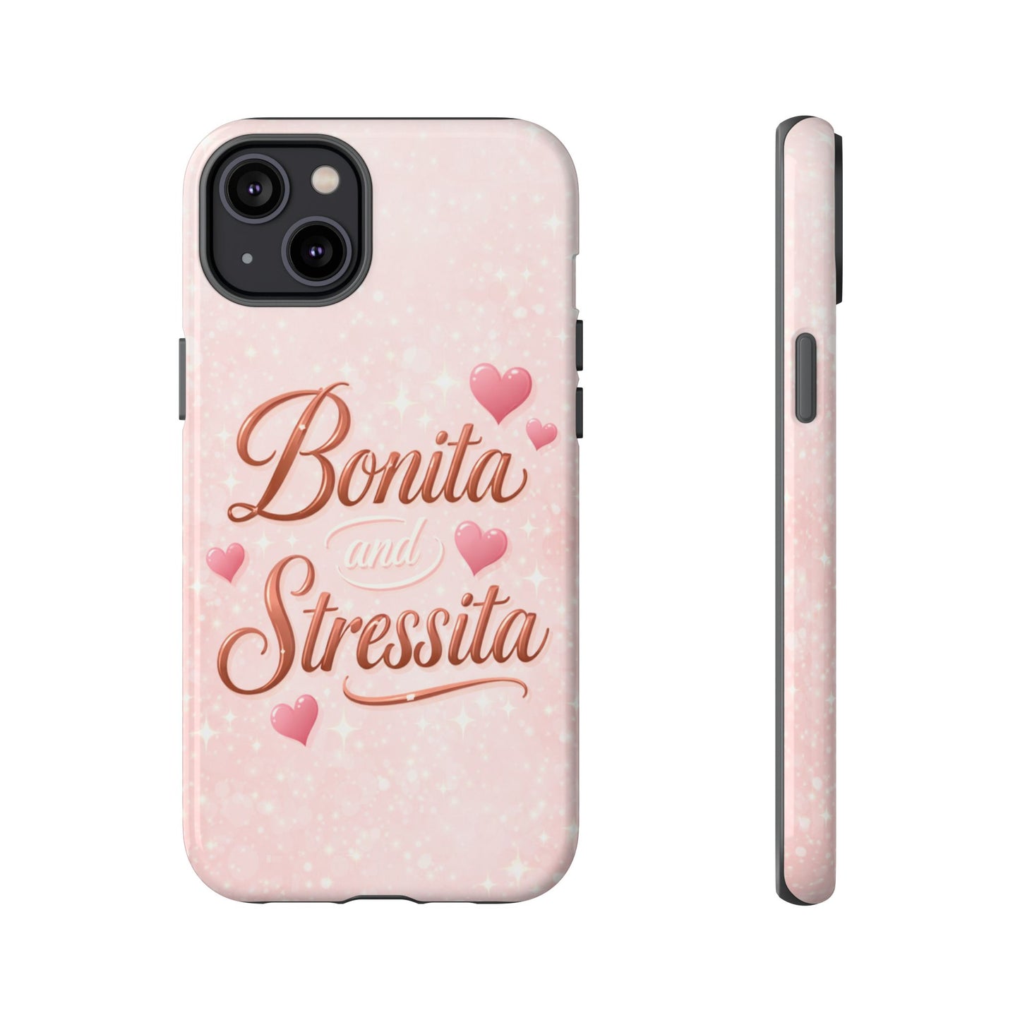 Bonita Stressita Phone Case Cute Latina Aesthetic Pink Coquette Case
