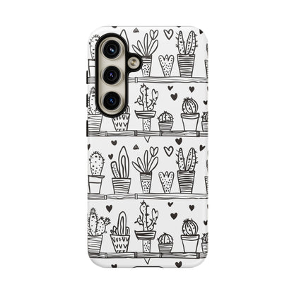 Cactus Succulent Phone Case Cute Plant Aesthetic iPhone Samsung Cover