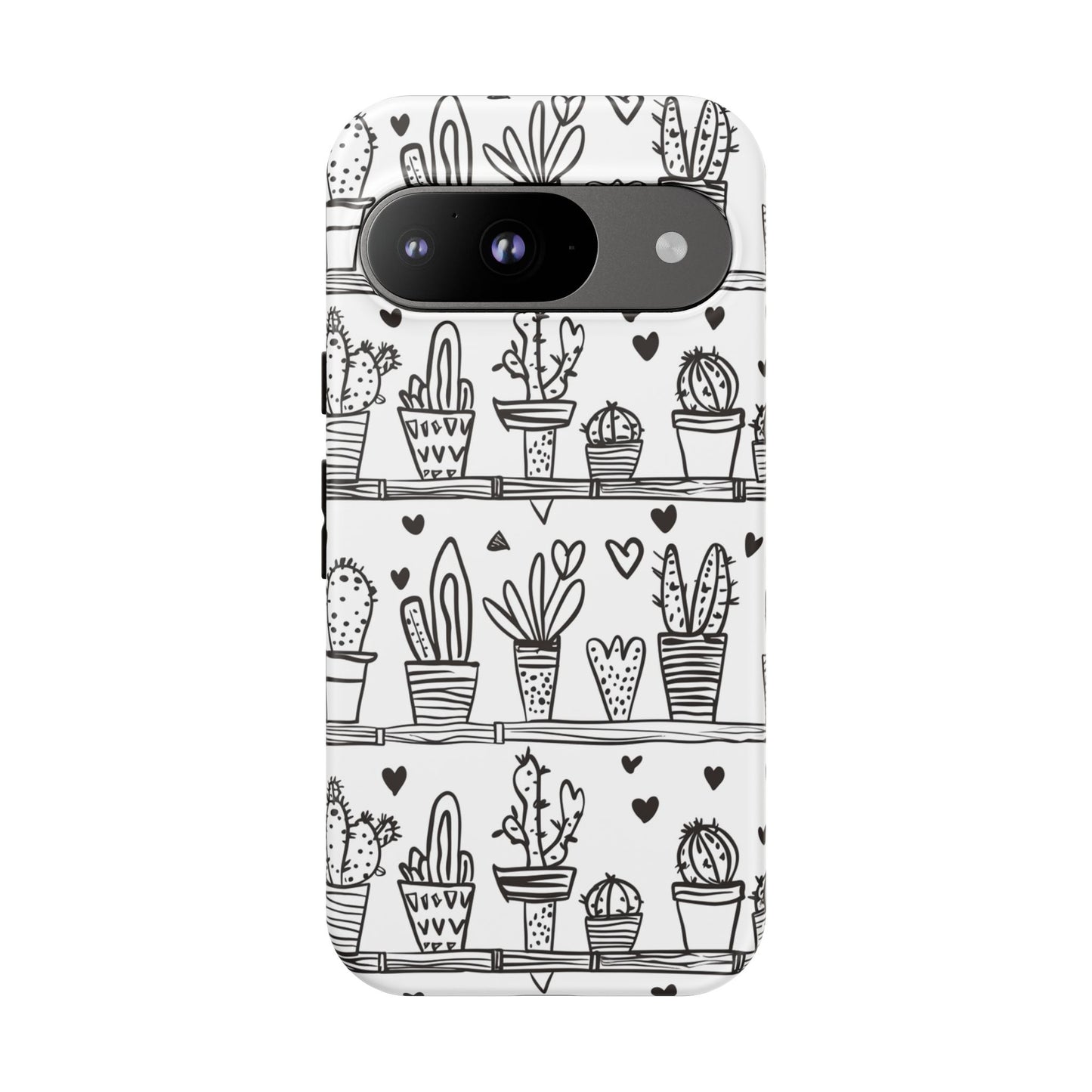 Cactus Succulent Phone Case Cute Plant Aesthetic iPhone Samsung Cover