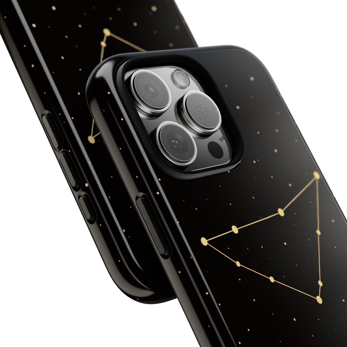 Capricorn Zodiac Constellation Phone Case – Luxe Gold Celestial Cover