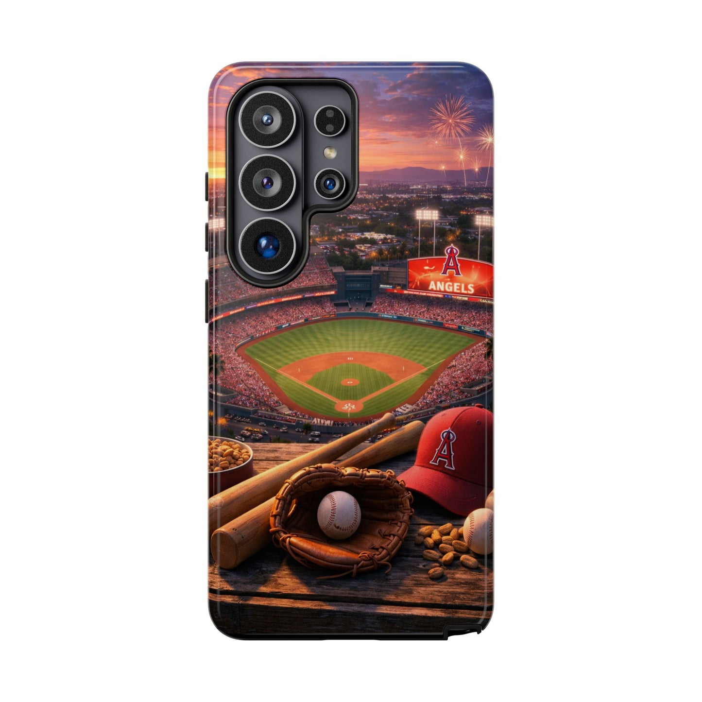 Baseball Stadium Phone Case Sports Fan Ballpark Game Day Tough Case