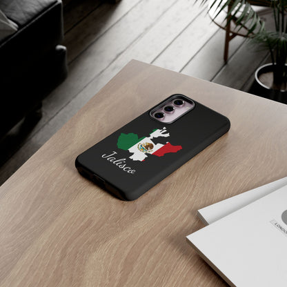 Jalisco Mexico Flag Map Phone Case | Mexican American Pride Tough Case for iPhone & Samsung