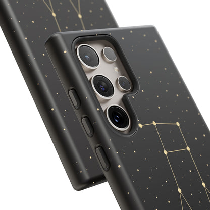 Gemini Zodiac Constellation Phone Case – Luxe Gold Celestial Cover