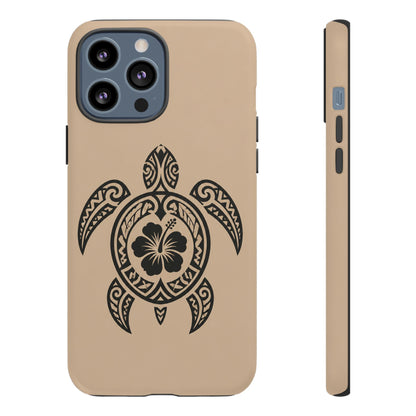 Polynesian Turtle Phone Case | Hawaiian Beach Tough Cover