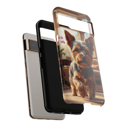 Yorkshire Terrier Phone Case – Cute Yorkie Puppy Tough Case (iPhone, Samsung, Pixel)