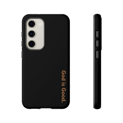God Is Good Phone Case Minimal Aesthetic Christian Tough Cover