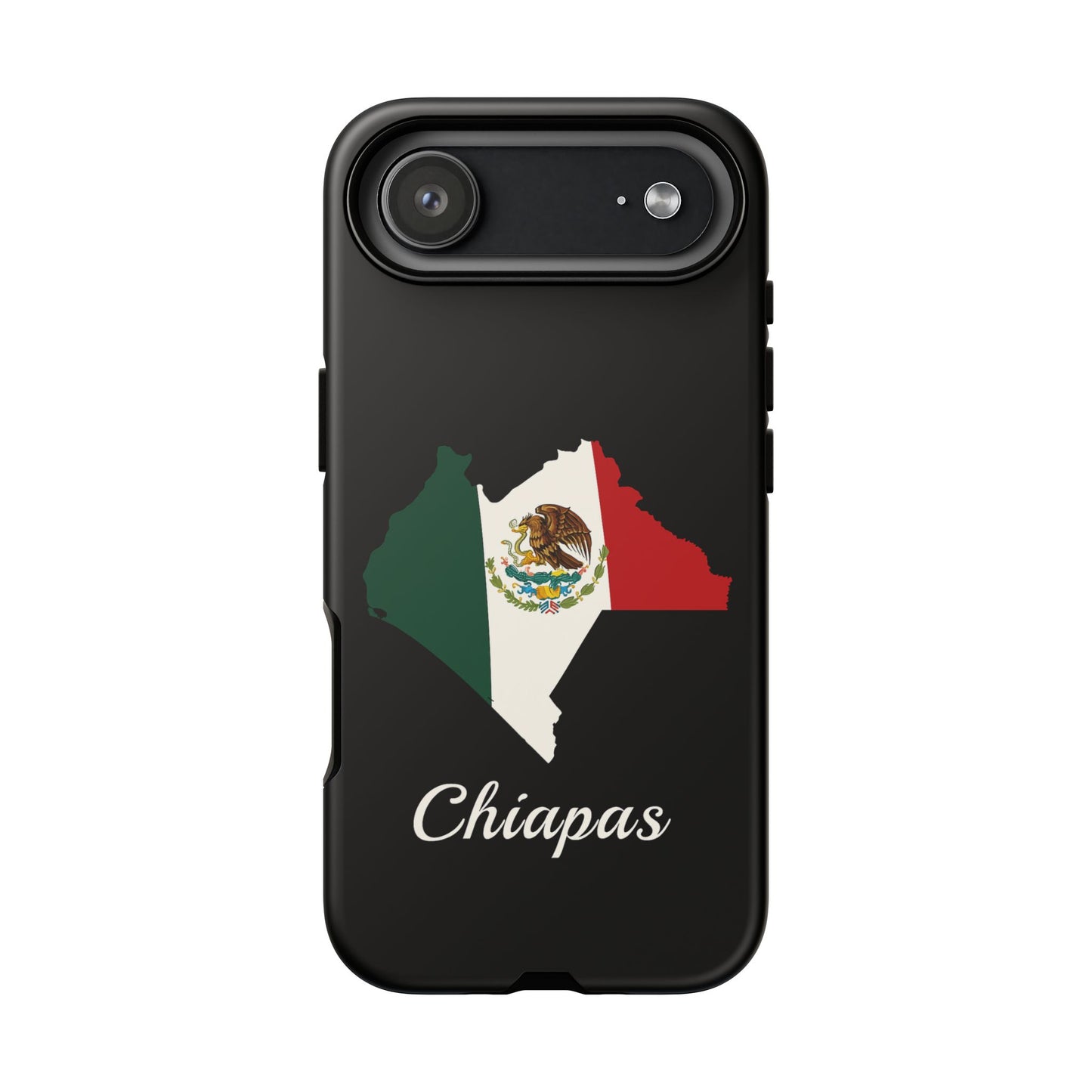 Chiapas Mexico Flag Map Phone Case | Mexican American Pride Tough Case for iPhone & Samsung