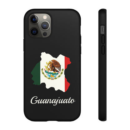 Guanajuato Mexico Flag Map Phone Case | Mexican American Pride Tough Case for iPhone & Samsung