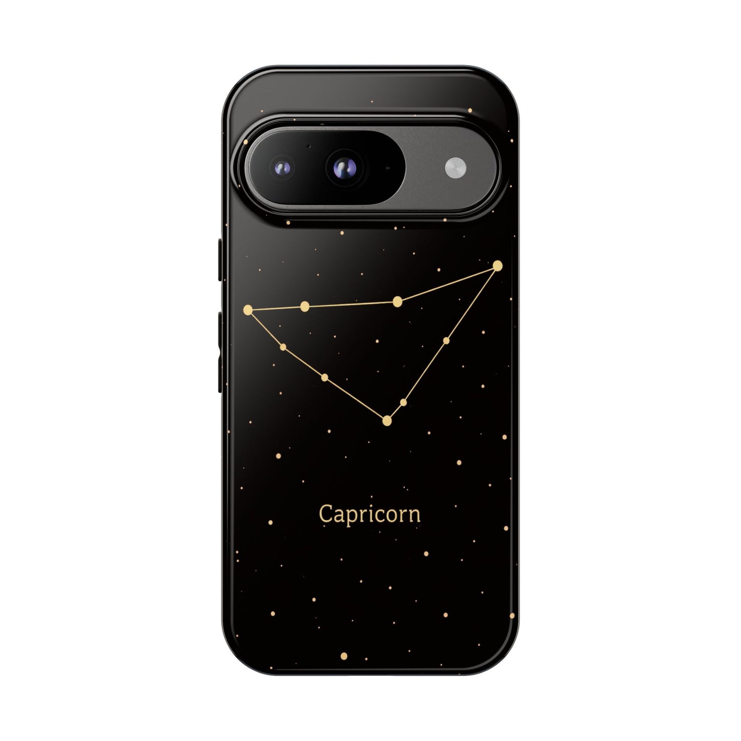 Capricorn Zodiac Constellation Phone Case – Luxe Gold Celestial Cover