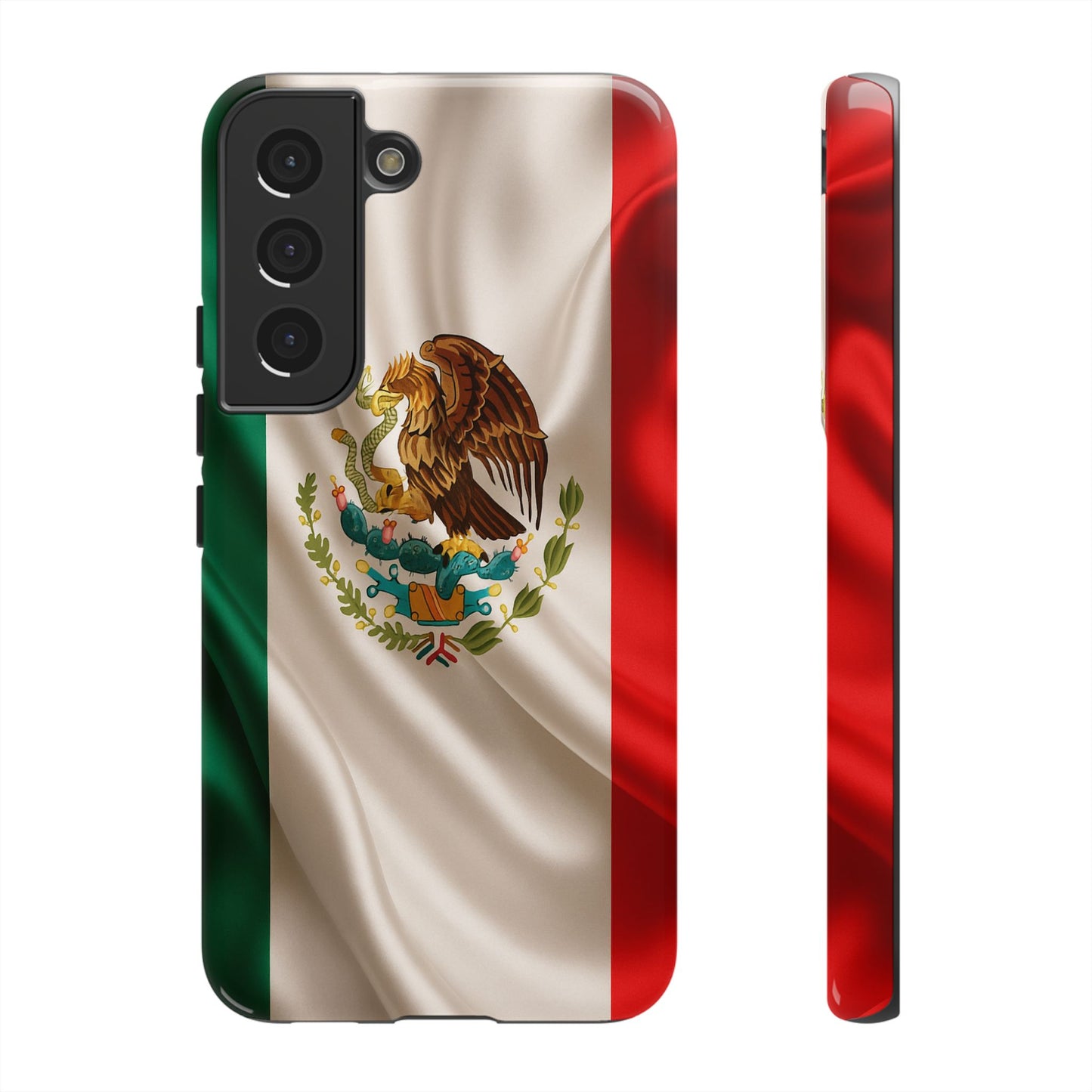 Mexico Flag Phone Case | Mexican Pride iPhone & Samsung Case | Tricolor Aesthetic Tough Protective Cover