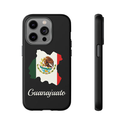 Guanajuato Mexico Flag Map Phone Case | Mexican American Pride Tough Case for iPhone & Samsung