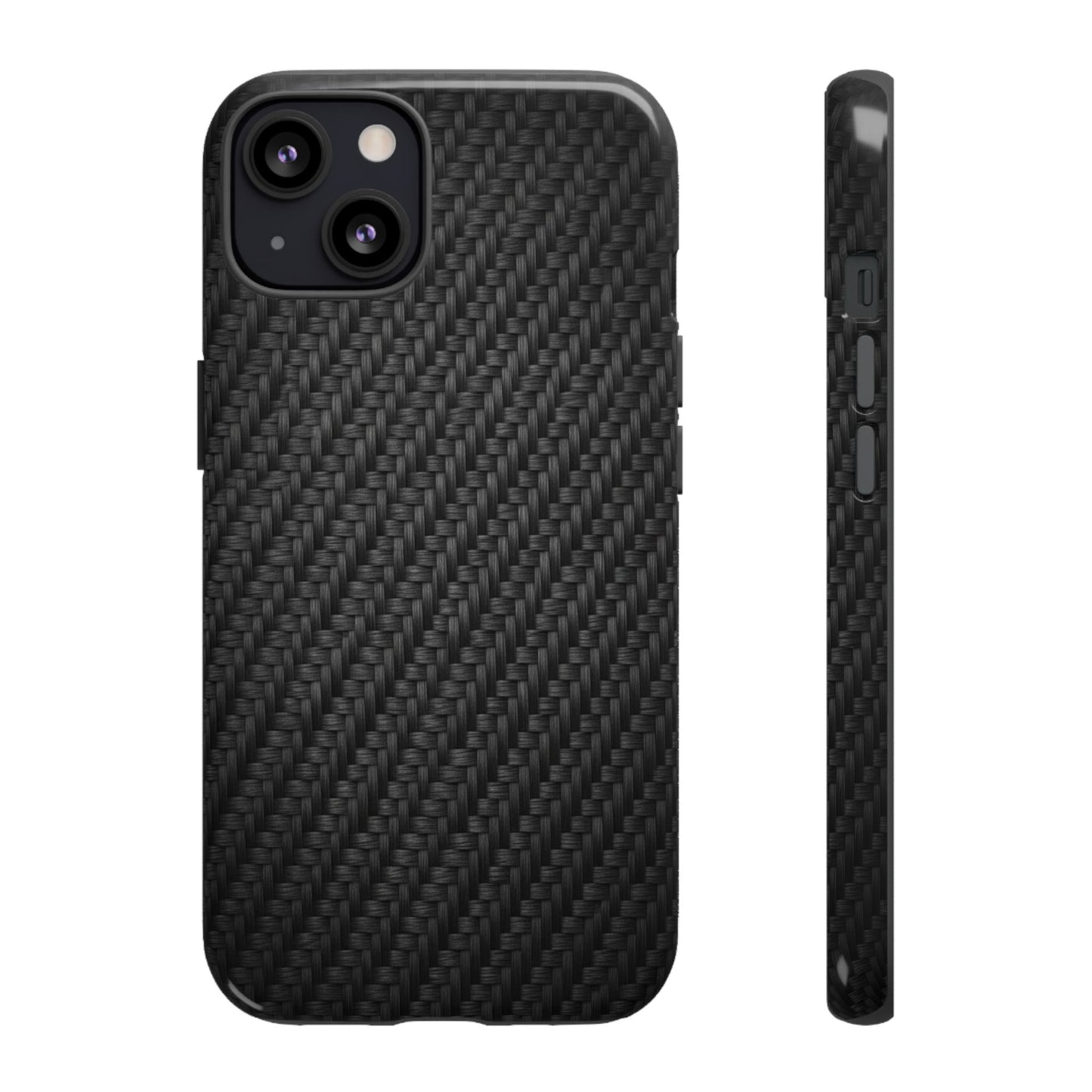 Carbon Fiber Inspired Phone Case – Rugged Slim Protective Tech Case for iPhone & Samsung