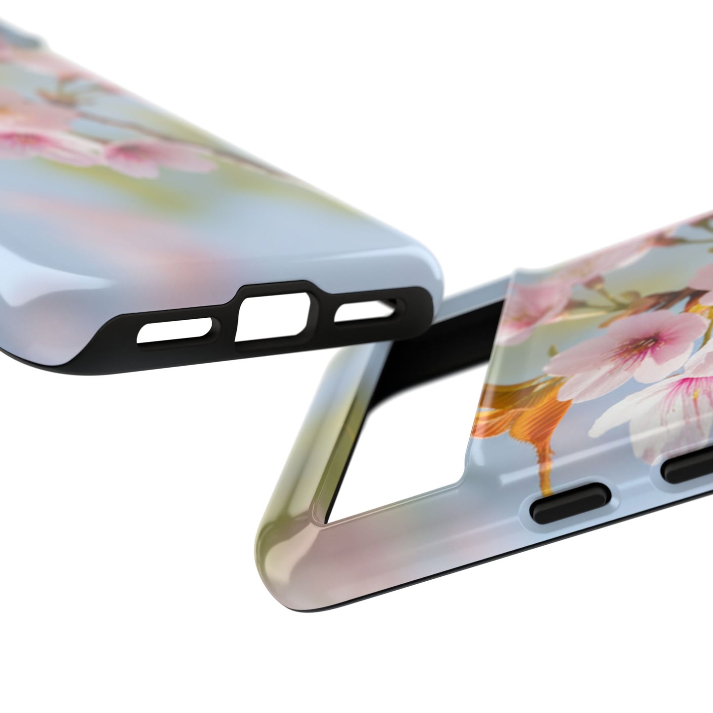 Cherry Blossom Phone Case – Pink Floral Tough Case (iPhone, Samsung Galaxy, Pixel)