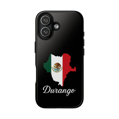 Durango Mexico Flag Map Phone Case | Mexican American Pride Tough Case for iPhone & Samsung