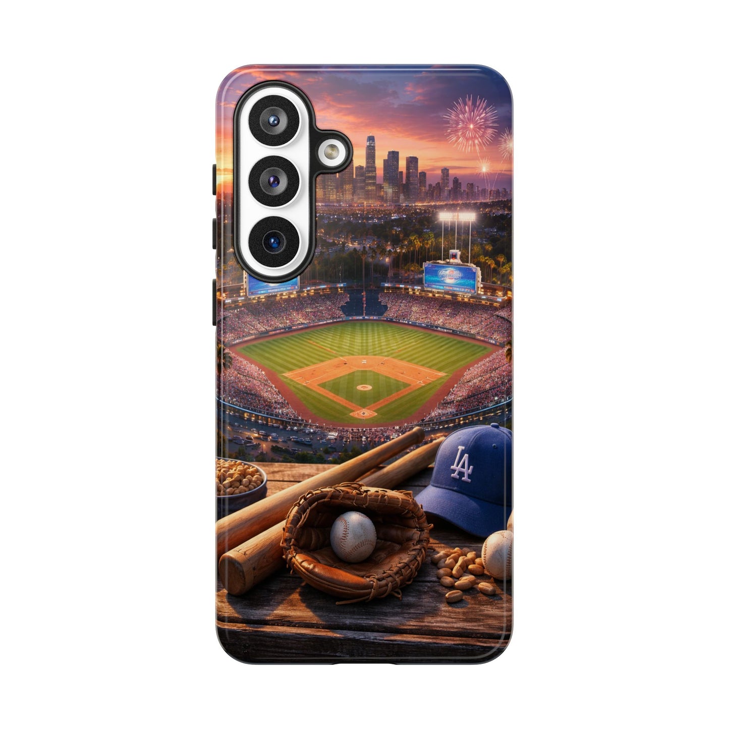 Baseball Sunset Stadium Phone Case LA Game Day Sports Aesthetic Case