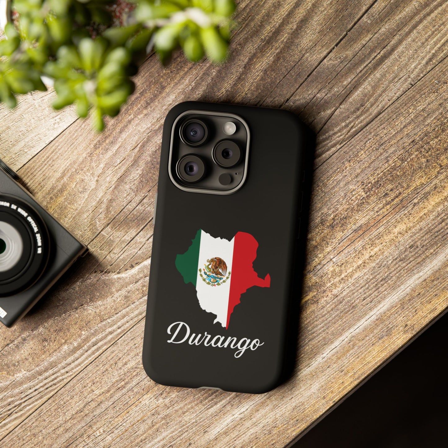 Durango Mexico Flag Map Phone Case | Mexican American Pride Tough Case for iPhone & Samsung