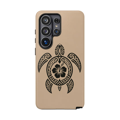 Polynesian Turtle Phone Case | Hawaiian Beach Tough Cover