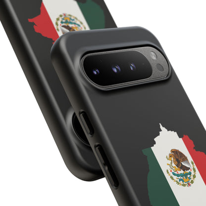 Aguascalientes Mexico Flag Map Phone Case | Mexican American Pride Tough Case for iPhone & Samsung