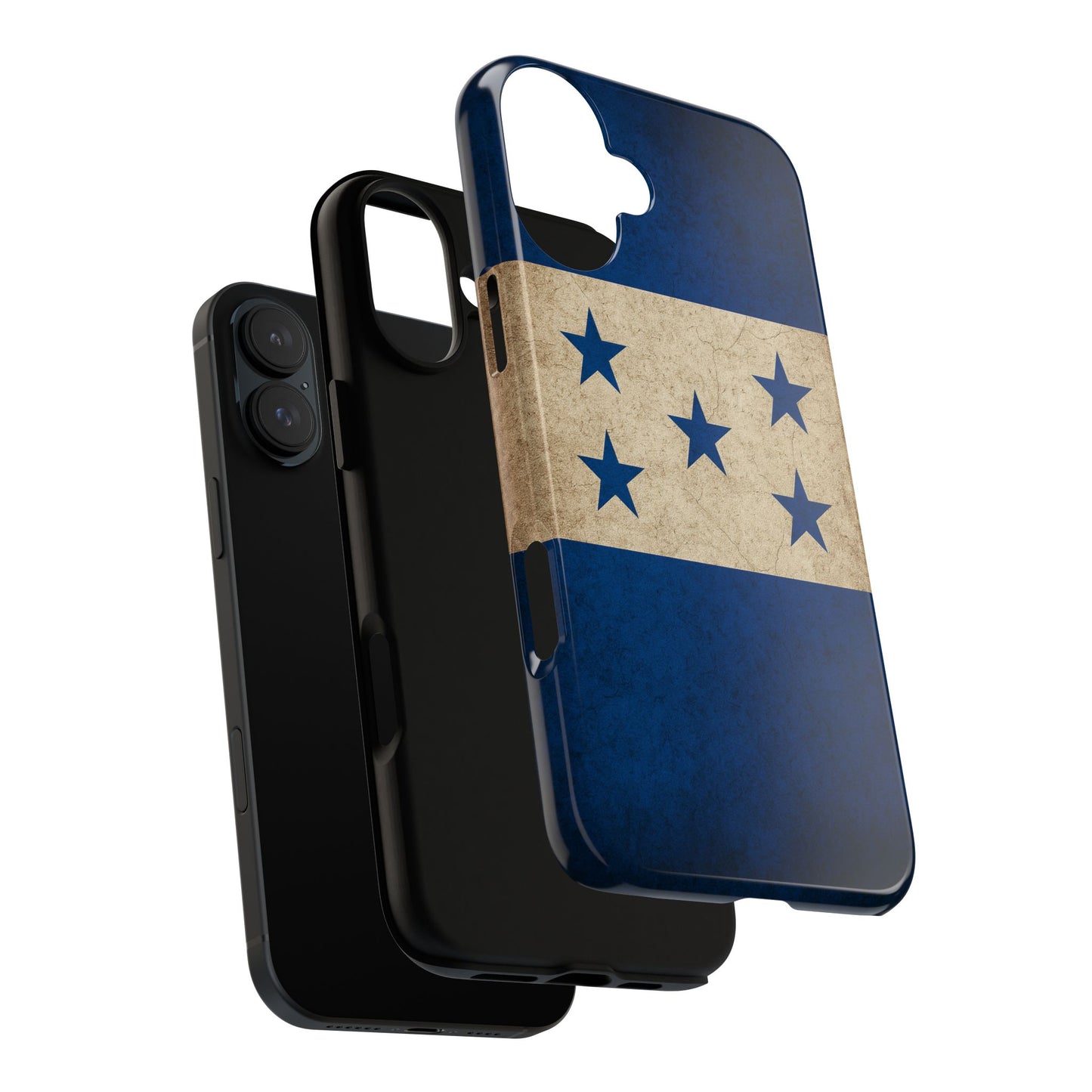 Honduras Flag Phone Case | Vintage Honduran Flag iPhone & Samsung Tough Protective Case