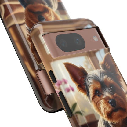 Yorkshire Terrier Phone Case – Cute Yorkie Puppy Tough Case (iPhone, Samsung, Pixel)