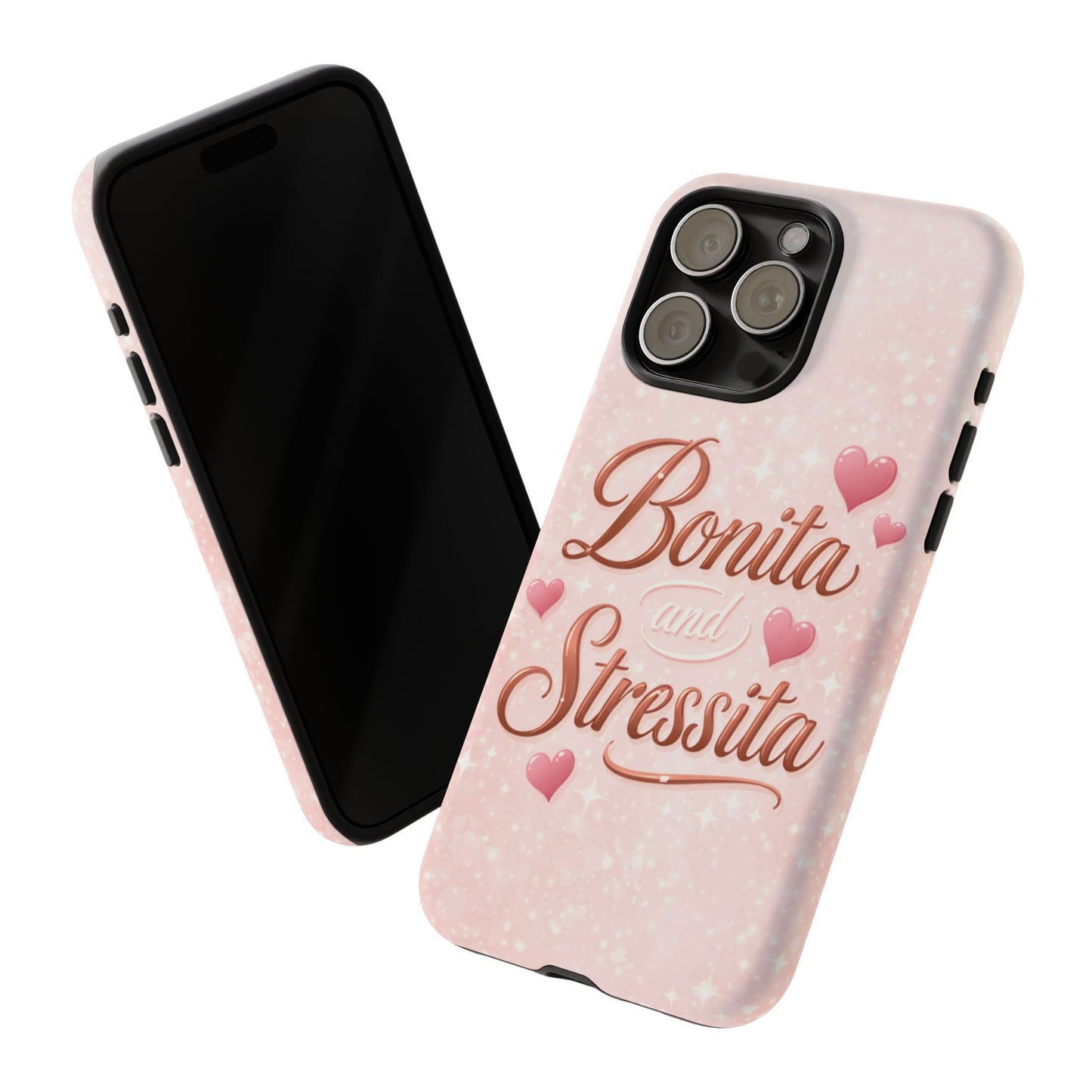 Bonita Stressita Phone Case Cute Latina Aesthetic Pink Coquette Case