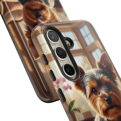 Yorkshire Terrier Phone Case – Cute Yorkie Puppy Tough Case (iPhone, Samsung, Pixel)