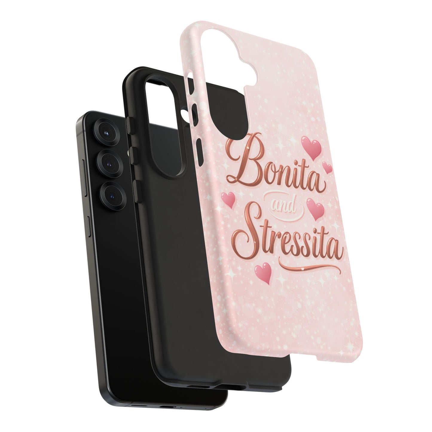 Bonita Stressita Phone Case Cute Latina Aesthetic Pink Coquette Case